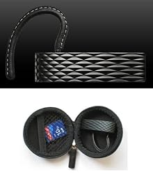 Jawbone II NoiseAssassin Bluetooth Headset (Black) and Travel Carrying Case Combo
