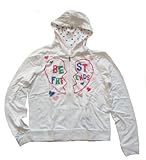 Girls Best Friends Zip Apart Hoodie Jacket