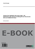 Produkt-Bild: Analyse der Tageb&uuml;cher der Anne Frank - mit Einbeziehung der Theorie Autobiografie als literarischer Akt von Elisabeth W. Bruss