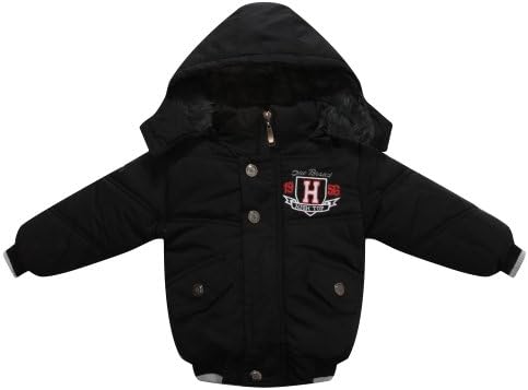 Richie House Boy's High Top Padded Jacket with Hood RH0786