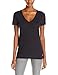 adidas Women's 24 Seven Deep V-Neck Tee, Black, Small