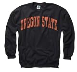 Oregon State Beavers Black Arch Crewneck Sweatshirt