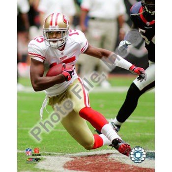 Michael Crabtree 49ers Running 8x10 Photo