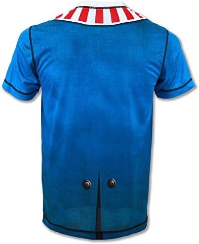 INKnBURN Men's Uncle Sam Tech Shirt (Small)