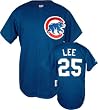 Youth Chicago Cubs #25 Derrek Lee Alternate Replica Jersey