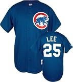 Youth Chicago Cubs #25 Derrek Lee Alternate Replica Jersey