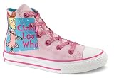 Converse Chuck Taylor All Star Dr. Seuss Hi Top Pink Lady Shoes 719292F Infants 2