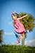 juDanzy footless tights for girls (Turquoise & Pink Polka Dot 4t-6t)