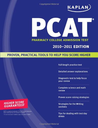 Kaplan PCAT 2010-2011 Edition