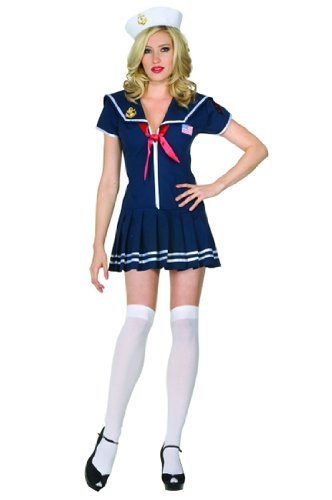 Adult Sexy Sailor Girl Costume Plus Size (16-18)