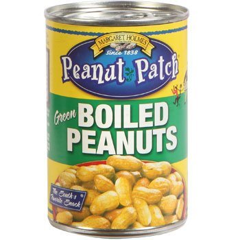 Margaret Holmes, Green Boiled Peanuts, 13.5oz Cans (Pack of 6)