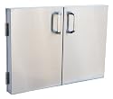 Solaire 30-Inch Access Doors with 2.5-Inch Stand-Off Depth, Stainless Steel