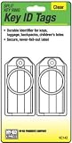 Hy-Ko #KC142 2PK Key Tag/Split Ring