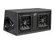 Kicker 08DS12L54 2 Solo-Baric 12-Inch Vent Box 4-Ohm Subwoofer