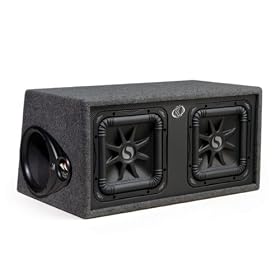 Kicker 08DS12L52 2 Solo Baric 12 Inch Vent Box 2 Ohm Subwoofer Kicker 08DS12L52 2 Solo-Baric 12-Inch Vent Box 2-Ohm Subwoofer
