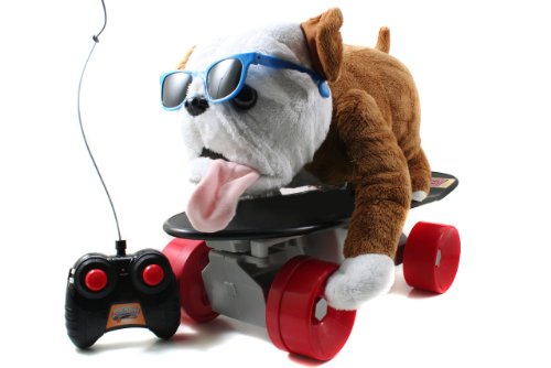 Jada Toys R C Buddy The Dog On Skateboard