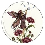 Amy Brown Air Freshener ~ Mauve Purple Bubble Flower Fairy Air Freshener ~ Fantasy Art Air Freshner by Amy Brown