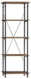 Homelegance 3228-12 Bookcase Shelves, Brown/Black