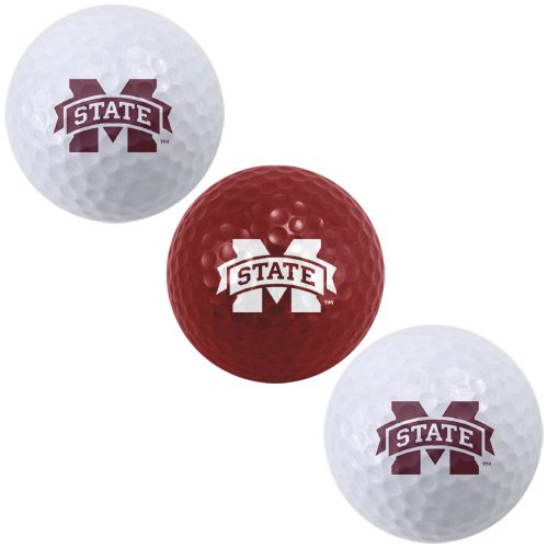 Mississippi State Bulldogs 3-pack Golf Balls