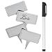 Trudeau Cheese Markers with Pen, Set of 4