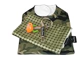 Bella Tunno Bib Bundle 3 Piece Set in Vintage Camo / Vintage Moons