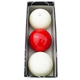 Sterling Carom Balls: White, Red, White w/Red Circle