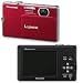 Panasonic Lumix DMC-FP1 12.1 MP Digital Camera with 4x Optical Image Stabilized Zoom and 2.7-Inch LCD (Red)