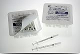Terumo SurGuard Allergy Syringe, 1cc , 27G x 1/2 Regular Bevel Needle, 25/Tray, S01A2713T