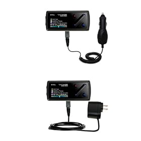 Essential Kit for the Cowon iAudio 7 - includes Car and Wall Charger with Rapid Charge... by Gomadic for the Cowon iAudio 7