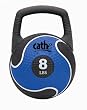 Fitness by Cathe 8-Pound 2 in 1 Power Medicine Ball And Kettlebell with DVD Fitness by Cathe 8-Pound 2 in 1 Power Medicine Ball And Kettlebell with DVD