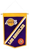 41hgzjr9z0L. SL160  NBA Los Angeles Lakers Traditions Banner