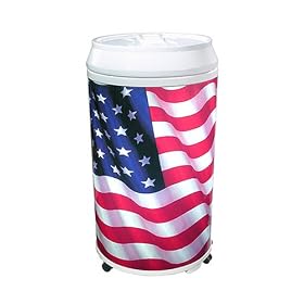 Coola Can American Flag Mobile Refrigerator by Creative Cooling