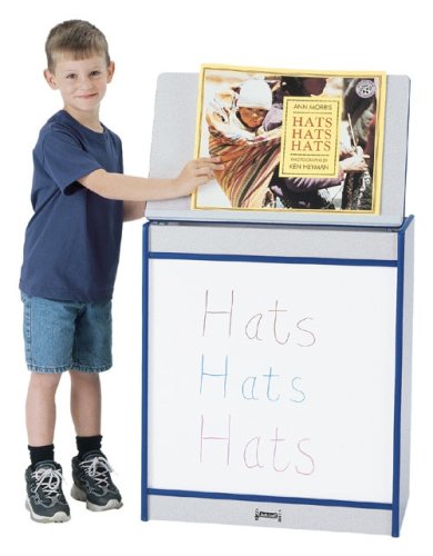 Childrens Toyshop  Toys : Jonti-Craft 0543JCWW005 BIG BOOK EASEL - WRITE-n-WIPE - TEAL