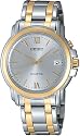 Seiko Men's Kinetic Two-Tone Watch #SKH640