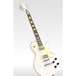 New Stylish White Design Electric Guitar LP Style W/ Mother Pearl
