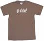 Got Urlacher? Logo Men's Tee Shirt Large-Brown