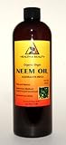 Neem Oil Virgin Organic Carrier Unrefined Cold Pressed 16 oz