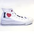 Ct Hi Red I Love White 113840F Converse