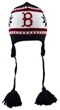Boston Red Sox Wampa Knit Beanie Hat/Cap with Ear Flaps