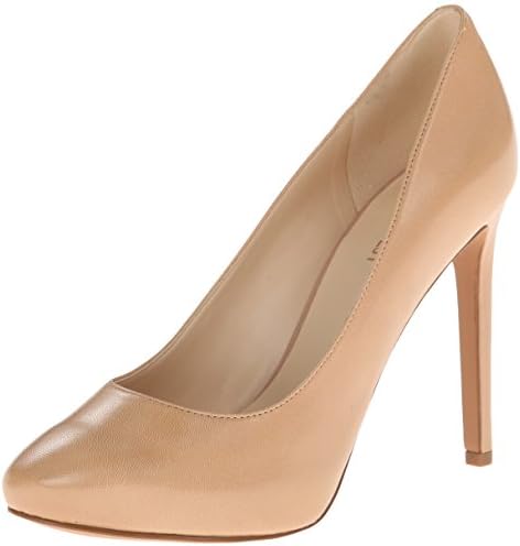 Nine West Women's Nixit Platform Pump,Light Natural,7 M US