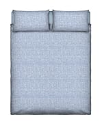 Italian Bed Linen Juego De Sábanas (Azul Grisáceo)