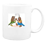 Mug with soccer, sport, playing, animal, beaver, ball