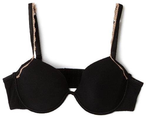 IZOD Women's Plus Size Cotton Plunge Bra