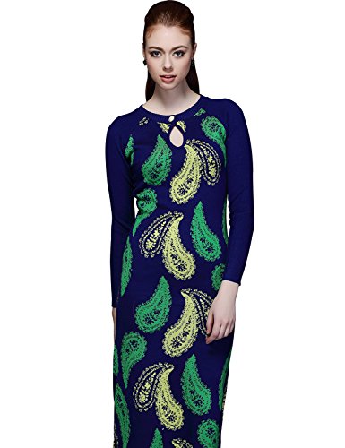 (マックスチック) Maxchic　冬物　長袖　ウール　ニットワンピース　D14024Y14M