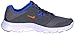 Nike Boys' Flex Experience 3 (GS) Running Shoes-Cool Gray/Hyper Crimson