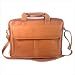 Top Zip Front Flap Pocket Laptop Briefcase Color: Black