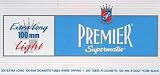Premier 100mm Light Cigarette Tubes - 5 Boxes
