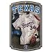 Texas Rangers Wood Sign W/ Throwback Jersey