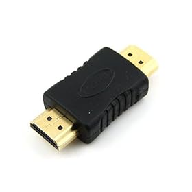 Chiworld New HDMI Male To Male Adapter Connector Gold Plated HDMIC-901867-WSS-1003