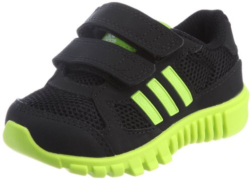 [アディダス] adidas フルイドトレーナー ライト 2 CF I G50282 00 (ブラック/スライム/ランニングホワイト/14)